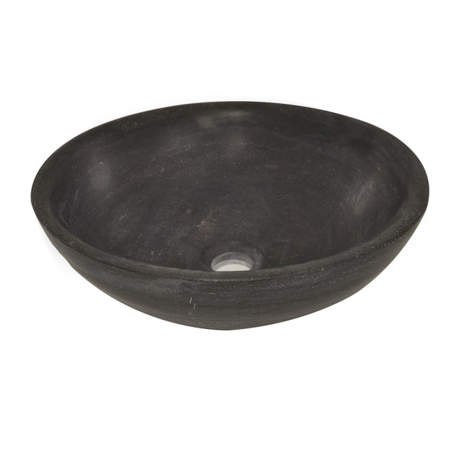 Wiesbaden Raw Waskom 40x14cm Hardsteen Gezoet